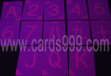 Bee Světelné označené karty