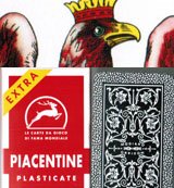 Modiano piacentine  označené karty